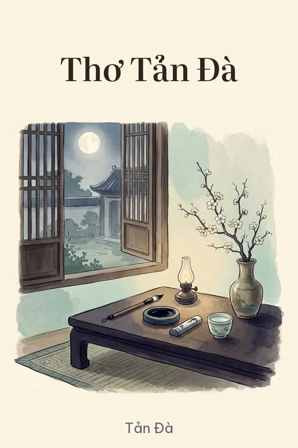 Bìa sách Thơ Tản Đà